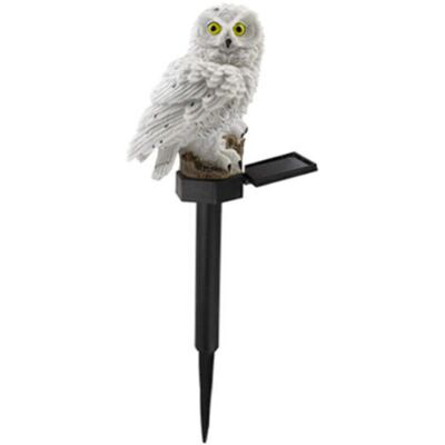 BRAST Solaire Lampe De Pelouse, Lampe De Décoration De Jardin Lumière Solaire Extérieure Imperméable Chemin Pelouse Cour Lampfr De Jardin Owl Dfrign (blanc) - Publicité BRAST Solaire Lampe De Pelouse, Lampe De Décoration De Jardin Lumière Solaire Extérieure Imperméable Chemin Pelouse Cour Lampfr De Jardin Owl Dfrign (blanc) - Publicité