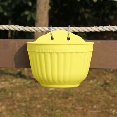 BRINSEA 1 Jardinière Murale Pour Décoration De Balcon De Jardin Extérieur, Jaune 21 Cm - Publicité BRINSEA 1 Jardinière Murale Pour Décoration De Balcon De Jardin Extérieur, Jaune 21 Cm - Publicité