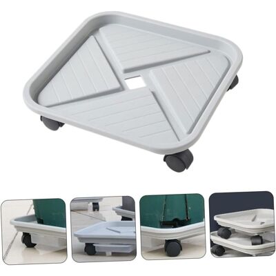 Generic Support Carré Pour Pot De Fleurs À Roulettes Pivotantes 360° Intérieur Et Extérieur, Plateau Épais 20 Cm Gris Bac De Rétention D’eau, Chariot Mobile - Publicité Generic Support Carré Pour Pot De Fleurs À Roulettes Pivotantes 360° Intérieur Et Extérieur, Plateau Épais 20 Cm Gris Bac De Rétention D’eau, Chariot Mobile - Publicité