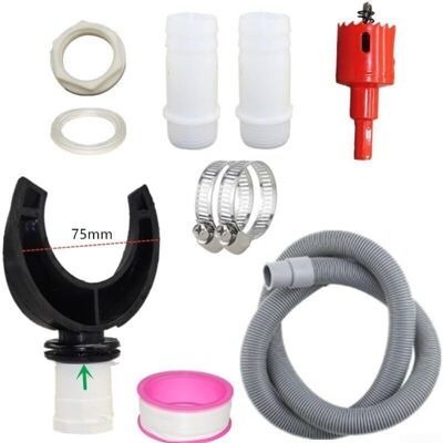 ACKERMAN Collecteur D'Eau De Pluie Pour Descente Pluviale, Kit De Dérivation Pour Réservoir, Raccord Pour Tuyau D'Arrosage (75 Mm) Pour Agriculture, Pelouse, Jardin Et Irrigation - Publicité ACKERMAN Collecteur D'Eau De Pluie Pour Descente Pluviale, Kit De Dérivation Pour Réservoir, Raccord Pour Tuyau D'Arrosage (75 Mm) Pour Agriculture, Pelouse, Jardin Et Irrigation - Publicité