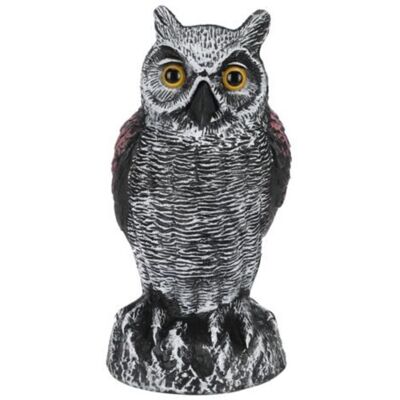 BRAST Faux Simulation Hibou Statue Décoration Extérieur Jardin Plastique Répulsif Chasse Decoy10201 - Publicité BRAST Faux Simulation Hibou Statue Décoration Extérieur Jardin Plastique Répulsif Chasse Decoy10201 - Publicité
