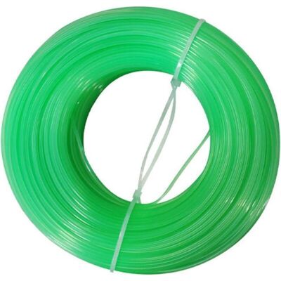 ACKERMAN Fil De Rechange En Nylon De 100 M Pour Débroussailleuse - 1,6 Mm - Pour Jardin, Jardin, Parc, Gazon - Accessoires D'Entretien,vert - Publicité ACKERMAN Fil De Rechange En Nylon De 100 M Pour Débroussailleuse - 1,6 Mm - Pour Jardin, Jardin, Parc, Gazon - Accessoires D'Entretien,vert - Publicité
