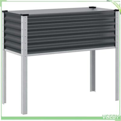 OEM Jardinière De Jardin - Fafeicy - 4008972 - Anthracite - Acier - 100x45x90 Cm - Publicité OEM Jardinière De Jardin - Fafeicy - 4008972 - Anthracite - Acier - 100x45x90 Cm - Publicité