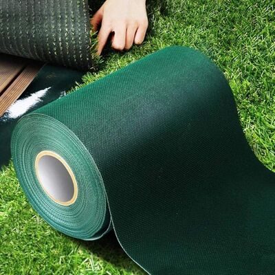 SANS MARQUE Bande De Jointure De Gazon Artificiel, 15cm X 10m Auto-adhésif Joindre Le Ruban De Gazon Fixation Du Ruban De Couture De Pelouse Synthétique Pour Connecter 2pcs De Faux Tapis De Gazon - Publicité SANS MARQUE Bande De Jointure De Gazon Artificiel, 15cm X 10m Auto-adhésif Joindre Le Ruban De Gazon Fixation Du Ruban De Couture De Pelouse Synthétique Pour Connecter 2pcs De Faux Tapis De Gazon - Publicité