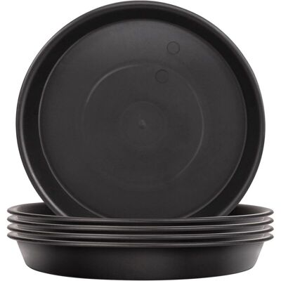 Melissa Lot De 5 Soucoupes Pour Plantes, Soucoupes Pour Pots De Fleurs Pour Plantes, Plateaux De Planteur Pour Intérieur, Extérieur, Jardin - 30cm - Publicité Melissa Lot De 5 Soucoupes Pour Plantes, Soucoupes Pour Pots De Fleurs Pour Plantes, Plateaux De Planteur Pour Intérieur, Extérieur, Jardin - 30cm - Publicité
