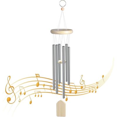OEM Carillon A Vent Exterieur, Carillons Éoliens, Carillons Décoratifs D'Extérieur Aluminium Bois Wind Chime Pour Jardin Cour Maison-dou - Publicité OEM Carillon A Vent Exterieur, Carillons Éoliens, Carillons Décoratifs D'Extérieur Aluminium Bois Wind Chime Pour Jardin Cour Maison-dou - Publicité