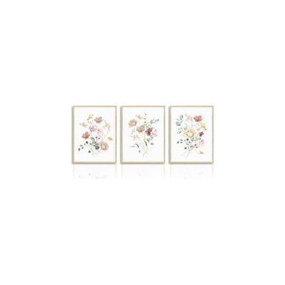 OEM Affiche Décorative Murale Fleur Aquarelle Poster Botanique Minimaliste Pour Chambre Salon Décoration 30x40cm Lot De 3 Sans Cadre - Publicité OEM Affiche Décorative Murale Fleur Aquarelle Poster Botanique Minimaliste Pour Chambre Salon Décoration 30x40cm Lot De 3 Sans Cadre - Publicité
