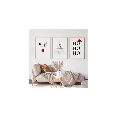 OEM Lot De 3 Posters De Noël, Images D'Hiver, Décoration De Noël, Images D'Art De Noël, Ornements De Noël, Images Modernes Sans Cadre, Poster Mural Pour Le Salon Et La Chambre À Coucher (20x30 Cm) - Publicité OEM Lot De 3 Posters De Noël, Images D'Hiver, Décoration De Noël, Images D'Art De Noël, Ornements De Noël, Images Modernes Sans Cadre, Poster Mural Pour Le Salon Et La Chambre À Coucher (20x30 Cm) - Publicité