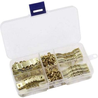 OEM 100pcs Cintre Photo Attache Cadre Accroche Tableau Photo Crochet En Metal Dorée Solide Et Durable-crochet Pour Cadre/photo/toile/peinture/horloge/diplôme-dou - Publicité OEM 100pcs Cintre Photo Attache Cadre Accroche Tableau Photo Crochet En Metal Dorée Solide Et Durable-crochet Pour Cadre/photo/toile/peinture/horloge/diplôme-dou - Publicité