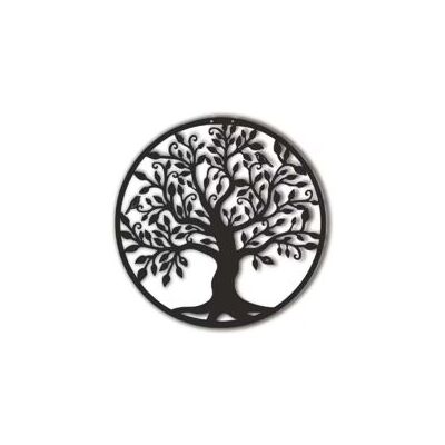 OEM Art Mural En Métal, Arbre De Vie, Logo De Famille D'Arbre En Métal, Décoration Murale, Décoration D'Intérieur (35 X 35 Cm)-crezuo - Publicité OEM Art Mural En Métal, Arbre De Vie, Logo De Famille D'Arbre En Métal, Décoration Murale, Décoration D'Intérieur (35 X 35 Cm)-crezuo - Publicité