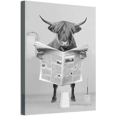 OEM Affiche Murale Sur Toile Sans Cadre 60x90cm Motif Vache De Montagne - Publicité OEM Affiche Murale Sur Toile Sans Cadre 60x90cm Motif Vache De Montagne - Publicité