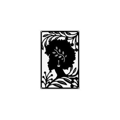 OEM Décoration Murale En Métal Afrique Femme, Noir Tenture Décor Silhouette Mur Art Sculpture Murale Pour La Maison Chambre Salon Salle De Bains Cuisine Bureau Hôtel Décoration Murale, 30x20 Cm-crezuo - Publicité OEM Décoration Murale En Métal Afrique Femme, Noir Tenture Décor Silhouette Mur Art Sculpture Murale Pour La Maison Chambre Salon Salle De Bains Cuisine Bureau Hôtel Décoration Murale, 30x20 Cm-crezuo - Publicité