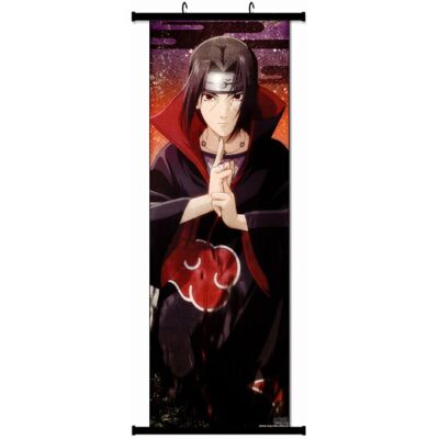 OEM Poster Naruto, Grand Poster Bd, Naruto Itachi Uchiha, Décoration Murale Tissu, 90 X 30 Cm - Publicité OEM Poster Naruto, Grand Poster Bd, Naruto Itachi Uchiha, Décoration Murale Tissu, 90 X 30 Cm - Publicité
