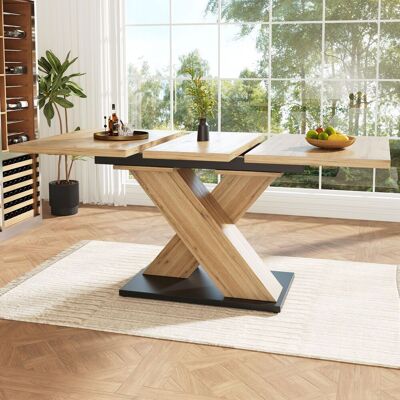 OEM Esstisch Teleskoptisch (119-158,5×80cm), Tisch, Küchentisch, Ausziehtisch, Mit Hilfe Innenliegender Einlegeplatten Auf 119-158,5cm Ausziehbar, Für Küche Und Wohnzimmer, Holzfarbener Esstisch Mit Gekre - Publicité OEM Esstisch Teleskoptisch (119-158,5×80cm), Tisch, Küchentisch, Ausziehtisch, Mit Hilfe Innenliegender Einlegeplatten Auf 119-158,5cm Ausziehbar, Für Küche Und Wohnzimmer, Holzfarbener Esstisch Mit Gekre - Publicité