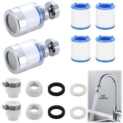 OEM 2 Piece Tap Water Filter, Anti-limescale Tap Filter, Advanced Purification Of Tap Water, Removes Chlorine, Heavy Metals, Easy And Quick Installation, Transparent Design - Publicité OEM 2 Piece Tap Water Filter, Anti-limescale Tap Filter, Advanced Purification Of Tap Water, Removes Chlorine, Heavy Metals, Easy And Quick Installation, Transparent Design - Publicité