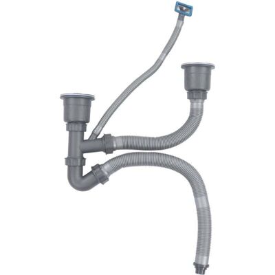 OEM Kit De Vidange Double Tuyau Évier Cuisine Rapide Extensible Déodorant Universel - Publicité OEM Kit De Vidange Double Tuyau Évier Cuisine Rapide Extensible Déodorant Universel - Publicité