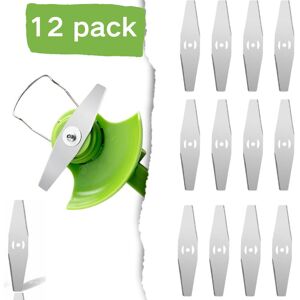 KZQ 12pcs Lames De Rechange Pour Tondeuse À Gazon Lames De Tondeuse Électrique Compatible Lames De Rechange Pour Coupe Bordure Accessoires De Tondeuse À Gazon À Lame De Rechange (argent) - Publicité KZQ 12pcs Lames De Rechange Pour Tondeuse À Gazon Lames De Tondeuse Électrique Compatible Lames De Rechange Pour Coupe Bordure Accessoires De Tondeuse À Gazon À Lame De Rechange (argent) - Publicité