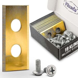 SNQ 18 Lames De Rechange En Titane Pour Toutes Les Tondeuses À Gazon Robotisées Worx Landroid - Ultra Tranchantes - Publicité SNQ 18 Lames De Rechange En Titane Pour Toutes Les Tondeuses À Gazon Robotisées Worx Landroid - Ultra Tranchantes - Publicité