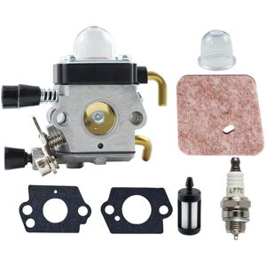 ZOLGINAH Convient Pour Stihl Fs38 Fs45 Fs46 Fs55 Fs74 Fs75 Fs80 Fs85 Hl45 Hl75 Hs70 Hs74 Km55 Km55r Kit De Carburateur De Tondeuse À Gazon Avec Kit De Bougie D'Allumage Et Remplacement Du Filtre À Air - Publicité ZOLGINAH Convient Pour Stihl Fs38 Fs45 Fs46 Fs55 Fs74 Fs75 Fs80 Fs85 Hl45 Hl75 Hs70 Hs74 Km55 Km55r Kit De Carburateur De Tondeuse À Gazon Avec Kit De Bougie D'Allumage Et Remplacement Du Filtre À Air - Publicité