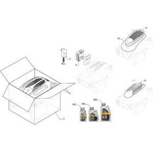 Ensemble Moteur Original Stiga Wbe 200ls - 118552525/0 - Publicité Ensemble Moteur Original Stiga Wbe 200ls - 118552525/0 - Publicité