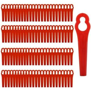 OUTHWAITE Lames De Plastique Pour Coupe-bordures (lot De 100) - Lames De Rechange Pour Tondeuse À Gazon, Jardinage - Publicité OUTHWAITE Lames De Plastique Pour Coupe-bordures (lot De 100) - Lames De Rechange Pour Tondeuse À Gazon, Jardinage - Publicité