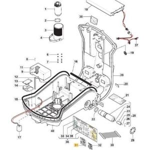 Récepteur (rx-c1) Original Stiga - 112600264/0 - Publicité Récepteur (rx-c1) Original Stiga - 112600264/0 - Publicité