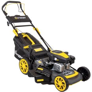 Steiner - Tondeuse Thermique Tractée 4 En 1 Mulching 51 Cm 4cv 170cm³ - Démarrage Électrique - Publicité Steiner - Tondeuse Thermique Tractée 4 En 1 Mulching 51 Cm 4cv 170cm³ - Démarrage Électrique - Publicité