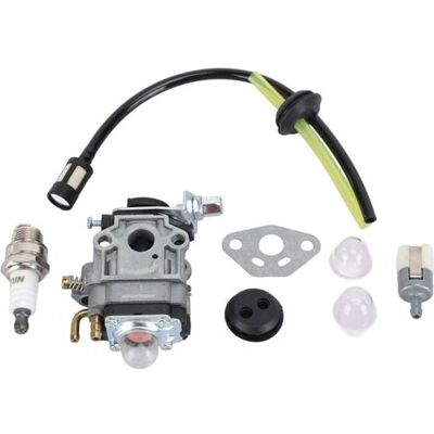 PELTOR Jeffergarden Kit De Carburateur De Tondeuse À Gazon, Ligne De Filtre De Bougie D'Allumage Pour Th23 Th26 Th34 23cc 25cc 26cc 33cc 35cc - Publicité PELTOR Jeffergarden Kit De Carburateur De Tondeuse À Gazon, Ligne De Filtre De Bougie D'Allumage Pour Th23 Th26 Th34 23cc 25cc 26cc 33cc 35cc - Publicité