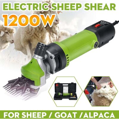 Andiamos 690w 2400 Tr/min 6 Vitesses Tondeuse À Cisaillement Électrique Fournitures Tondeuse Cisaillement Moutons Chèvres Alpaga Cisailles Vert - Publicité Andiamos 690w 2400 Tr/min 6 Vitesses Tondeuse À Cisaillement Électrique Fournitures Tondeuse Cisaillement Moutons Chèvres Alpaga Cisailles Vert - Publicité