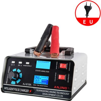 ABYSSE Chargeur De Batterie De Voiture, Chargeur À Impulsions Haute Puissance 12 V En Cuivre Pur, Activateur De Réparation De Batterie Pour Voiture, Bateau, Moto, Tondeuse À Gazon, Batterie Plomb-acide Ou Ba - Publicité ABYSSE Chargeur De Batterie De Voiture, Chargeur À Impulsions Haute Puissance 12 V En Cuivre Pur, Activateur De Réparation De Batterie Pour Voiture, Bateau, Moto, Tondeuse À Gazon, Batterie Plomb-acide Ou Ba - Publicité