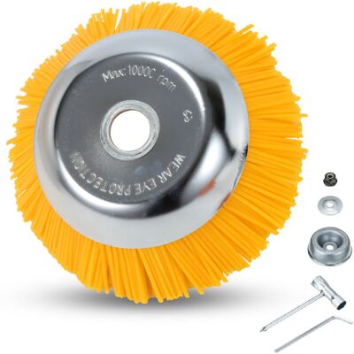 Randaco Brosse À Mauvaises 1-4pcs Andiamos Tondeuse À Gazon Brosse Nylon Accessoire 25.4x200mm -lot De 1 - Publicité Randaco Brosse À Mauvaises 1-4pcs Andiamos Tondeuse À Gazon Brosse Nylon Accessoire 25.4x200mm -lot De 1 - Publicité