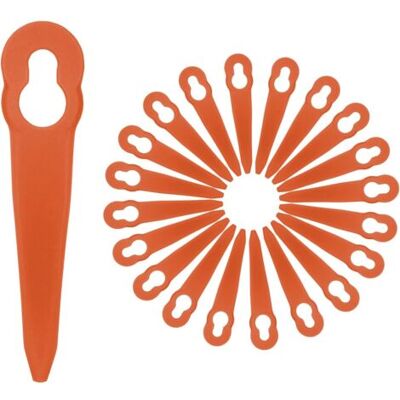 ABYSSE Lot De 100 Lames De Rechange En Nylon Pour Tondeuses À Gazon Stihl Polycut 2-2 Et Polycut 3-2. Lames En Nylon, Accessoires Et Outils De Jardinage. Publicité ABYSSE Lot De 100 Lames De Rechange En Nylon Pour Tondeuses À Gazon Stihl Polycut 2-2 Et Polycut 3-2. Lames En Nylon, Accessoires Et Outils De Jardinage. Publicité