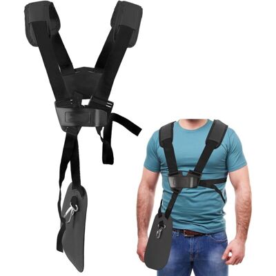 ACKERMAN Sangle De Tondeuse À Gazon - Sangle Dorsale Réglable En Nylon Durable Pour Tondeuses À Gazon Stihl Séries Fs Et Km (noire) - Publicité ACKERMAN Sangle De Tondeuse À Gazon - Sangle Dorsale Réglable En Nylon Durable Pour Tondeuses À Gazon Stihl Séries Fs Et Km (noire) - Publicité