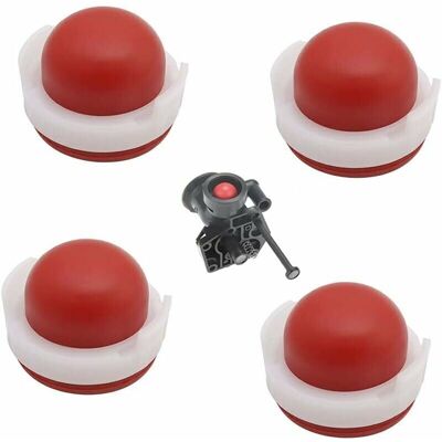Vision Lot De 4 Pompes D'Amorçage En Silicone Pour Carburateur Pour Briggs & Stratton 694394 494408 Pour Tondeuses À Gazon - Publicité Vision Lot De 4 Pompes D'Amorçage En Silicone Pour Carburateur Pour Briggs & Stratton 694394 494408 Pour Tondeuses À Gazon - Publicité