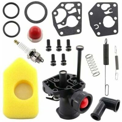 URSUS Briggs & Stratton 499809 498809a 494406 Kit Carburateur Pour Tondeuse À Gazon Et Filtre À Air 698369 691859 Ressort De Régulateur 692211 Diaphragme 795083 495770 - Publicité URSUS Briggs & Stratton 499809 498809a 494406 Kit Carburateur Pour Tondeuse À Gazon Et Filtre À Air 698369 691859 Ressort De Régulateur 692211 Diaphragme 795083 495770 - Publicité