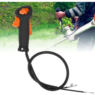 ABYSSE Poignée De Commutateur D'Accélérateur De Tondeuse À Gazon Adaptée À Stihl Fs120 Fs200 Fs250, Couleur De Coque Aléatoire - Publicité ABYSSE Poignée De Commutateur D'Accélérateur De Tondeuse À Gazon Adaptée À Stihl Fs120 Fs200 Fs250, Couleur De Coque Aléatoire - Publicité
