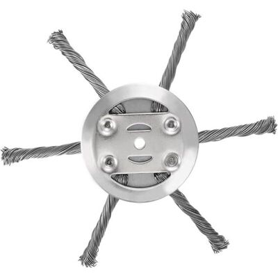 Melissa 1 Pcs Tete Debroussailleuse Universelle, Fil D'Acier Tête De Coupe De Gazon Pour Tondeuse À Gazon (6 Trous) - Publicité Melissa 1 Pcs Tete Debroussailleuse Universelle, Fil D'Acier Tête De Coupe De Gazon Pour Tondeuse À Gazon (6 Trous) - Publicité
