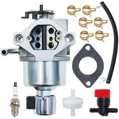 SCORPIO Carburateur 594593 594605 Pour Tondeuse À Gazon 796109 792768 594591 17,5 Hp Avec Joint, Bougie D'Allumage Et Kit De Tuyau D'Huile - Publicité SCORPIO Carburateur 594593 594605 Pour Tondeuse À Gazon 796109 792768 594591 17,5 Hp Avec Joint, Bougie D'Allumage Et Kit De Tuyau D'Huile - Publicité