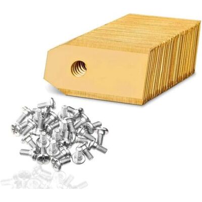 ABYSSE Lames En Titane Pour Tous Les Robots-tondeurs Husqvarna Automower/gardena – Lames De Rechange Avec Vis – Compatible Avec 105 310 315 320 420 430 X R40i Etc, Lot De 45 - Publicité ABYSSE Lames En Titane Pour Tous Les Robots-tondeurs Husqvarna Automower/gardena – Lames De Rechange Avec Vis – Compatible Avec 105 310 315 320 420 430 X R40i Etc, Lot De 45 - Publicité