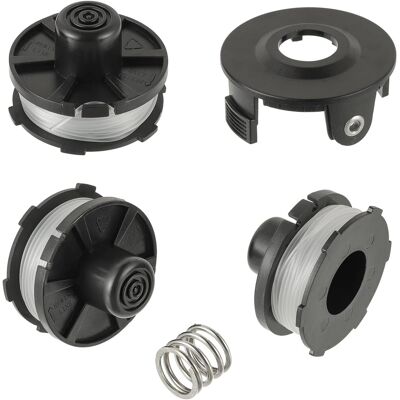 GRASSLIN 3 Bobine Fil Nylon 8m 1,60mm Pour Tondeuse Makita Dur181z Système Automatique - Publicité GRASSLIN 3 Bobine Fil Nylon 8m 1,60mm Pour Tondeuse Makita Dur181z Système Automatique - Publicité