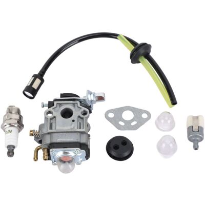 PELTOR Jeffergarden Kit De Carburateur De Tondeuse À Gazon, Ligne De Filtre De Bougie D'Allumage Pour Th23 Th26 Th34 23cc 25cc 26cc 33cc 35cc - Publicité PELTOR Jeffergarden Kit De Carburateur De Tondeuse À Gazon, Ligne De Filtre De Bougie D'Allumage Pour Th23 Th26 Th34 23cc 25cc 26cc 33cc 35cc - Publicité