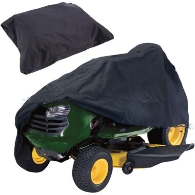 Melissa 1 Housse De Protection Imperméable Pour Tondeuse À Gazon En Tissu Oxford Résistant Aux Uv (170 X 61 X 117 Cm, Noir) - Publicité Melissa 1 Housse De Protection Imperméable Pour Tondeuse À Gazon En Tissu Oxford Résistant Aux Uv (170 X 61 X 117 Cm, Noir) - Publicité