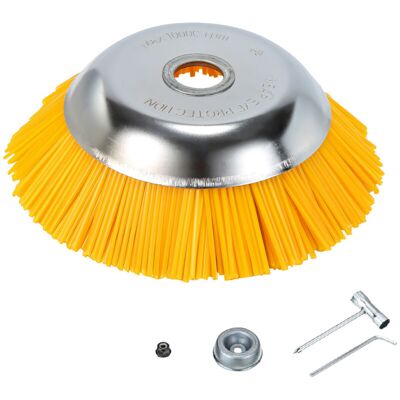 Wolketon Brosse À Mauvaises 1-2pcs Andiamos Tondeuse À Gazon Brosse Nylon Accessoire 25.4x200mm -lot De 1 - Publicité Wolketon Brosse À Mauvaises 1-2pcs Andiamos Tondeuse À Gazon Brosse Nylon Accessoire 25.4x200mm -lot De 1 - Publicité