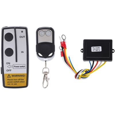 PELTOR Jeffergarden Contacteur De Relais De Solénoïde De Treuil 12 V/24 V Cc Avec 1 Pièces De Télécommande De Treuil Sans Fil Kit De Relais De Treuil Universel Pour Atv Utv Camion Motoneige Tondeuse - Publicité PELTOR Jeffergarden Contacteur De Relais De Solénoïde De Treuil 12 V/24 V Cc Avec 1 Pièces De Télécommande De Treuil Sans Fil Kit De Relais De Treuil Universel Pour Atv Utv Camion Motoneige Tondeuse - Publicité