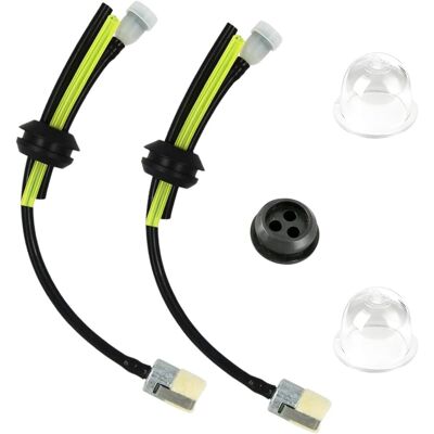 GRASSLIN 2 Kits Filtre Carburant, Joint Durite, Tuyau Alimentation, Poire Amorçage, Pour Débroussailleuse Tondeuse - Publicité GRASSLIN 2 Kits Filtre Carburant, Joint Durite, Tuyau Alimentation, Poire Amorçage, Pour Débroussailleuse Tondeuse - Publicité
