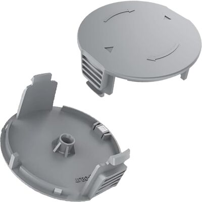 GRASSLIN 2 Capuchons De Bobine, Plastique Abs, Compatible Bosch 18v-26, Pièce De Rechange, Tondeuse À Gazon - Publicité GRASSLIN 2 Capuchons De Bobine, Plastique Abs, Compatible Bosch 18v-26, Pièce De Rechange, Tondeuse À Gazon - Publicité