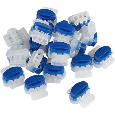 BRINSEA Lot De 20 Raccords De Câbles Imperméables En Plastique Idéal Pour Tondeuse À Gazon-ensoleillé - Publicité BRINSEA Lot De 20 Raccords De Câbles Imperméables En Plastique Idéal Pour Tondeuse À Gazon-ensoleillé - Publicité