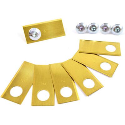 TRYWISE Lot De 30 Lames De Rechange Pour Tondeuses À Gazon – Acier Inoxydable Robuste, Tranchantes Et Précises, Compatibles Avec La Plupart Des Modèles (y Compris Les Tondeuses À Essence Et Électriques) - Publicité TRYWISE Lot De 30 Lames De Rechange Pour Tondeuses À Gazon – Acier Inoxydable Robuste, Tranchantes Et Précises, Compatibles Avec La Plupart Des Modèles (y Compris Les Tondeuses À Essence Et Électriques) - Publicité