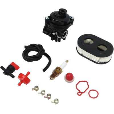 MOXIE Carburateur De Moteur De Tondeuse 593260, Compatible Pour Moteurs Briggs & Stratton 9p702 09p702 550ex 625ex 675ex 799584 Carburateur - Publicité MOXIE Carburateur De Moteur De Tondeuse 593260, Compatible Pour Moteurs Briggs & Stratton 9p702 09p702 550ex 625ex 675ex 799584 Carburateur - Publicité