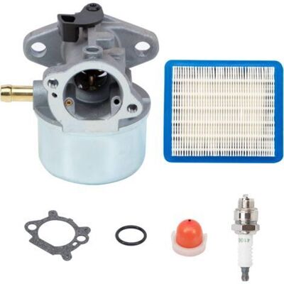 BARKBUSTERS Kit Carburateur Avec Poire D'Amorçage Et Filtre À Air Pour Tondeuses À Gazon Briggs & Stratton 4-7 Cv 499059 498170 497586 497314 - Publicité BARKBUSTERS Kit Carburateur Avec Poire D'Amorçage Et Filtre À Air Pour Tondeuses À Gazon Briggs & Stratton 4-7 Cv 499059 498170 497586 497314 - Publicité